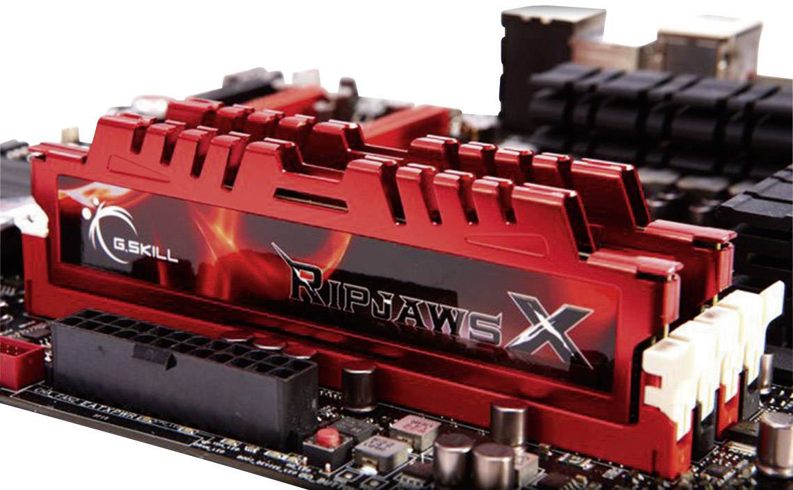 G.Skill RipjawsX PC-Arbeitsspeicher Kit DDR3 16 GB 2 x 8 GB Non-ECC 1600 MHz 240pin DIMM CL10 10-10-30 F3-12800CL10D-16GBXL