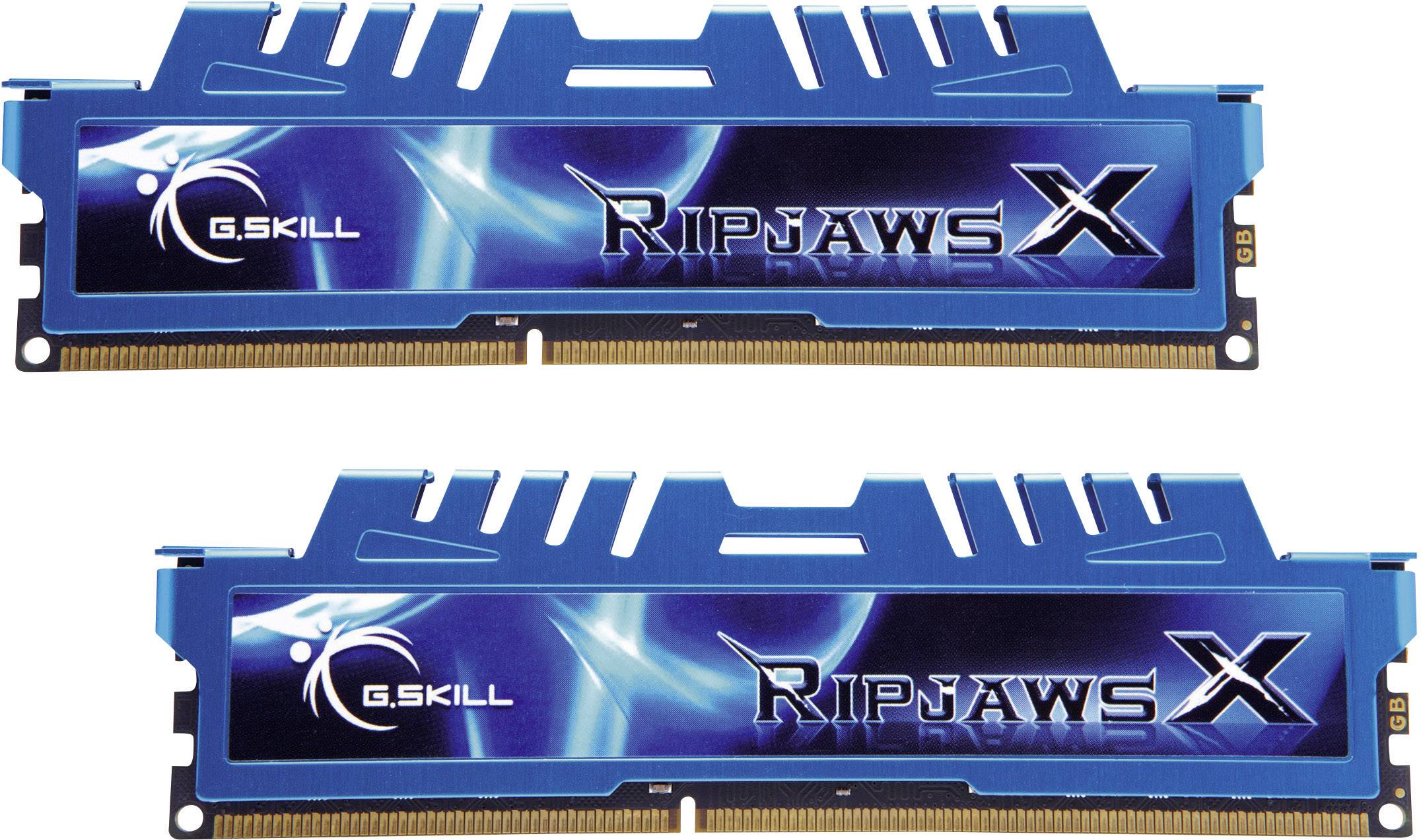 G.Skill RipjawsX PC-Arbeitsspeicher Kit 16 GB 2 x 8 GB 1600 MHz 240pin DIMM CL9 9-9-24 F3-1600C9D-16GXM