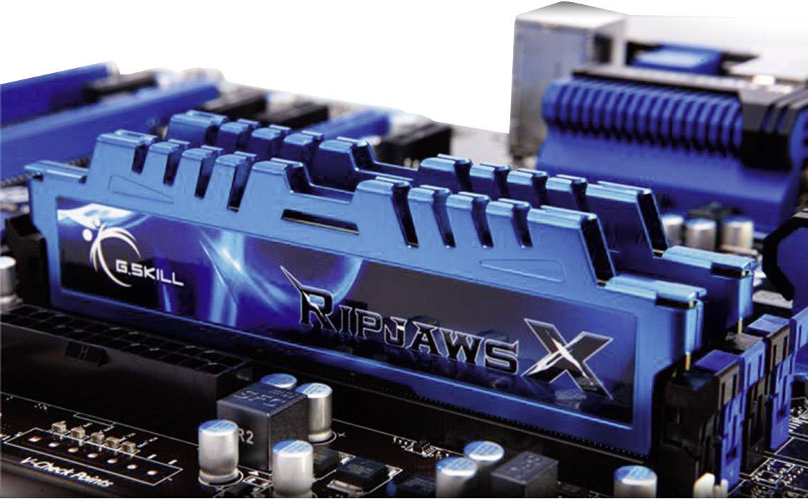 G.Skill RipjawsX PC-Arbeitsspeicher Kit 16 GB 2 x 8 GB 1600 MHz 240pin DIMM CL9 9-9-24 F3-1600C9D-16GXM