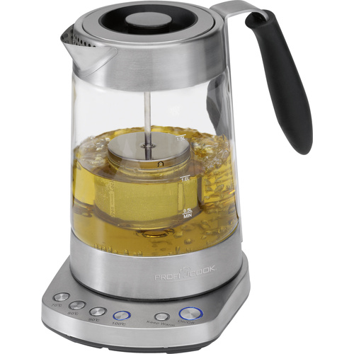 Profi Cook PC-WKS 1020G Kaffee-/Teemaschine Edelstahl, Glasklar
