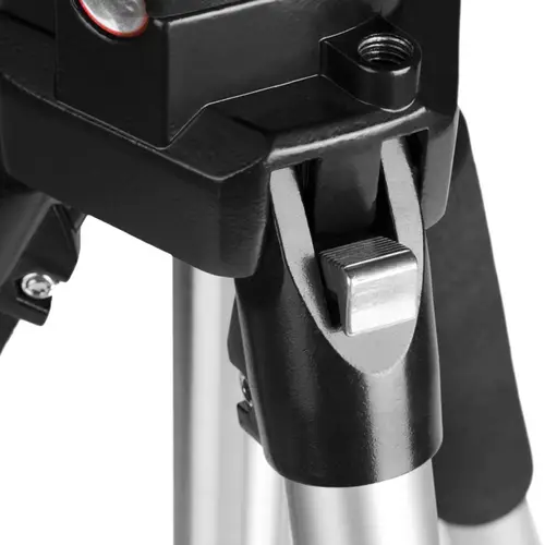 Walimex WAL-666 Dreibeinstativ 1/4 Zoll Arbeitshöhe=64 - 161 cm Silber inkl. Tasche Walimex WAL-666 Dreibeinstativ 1/4 Zoll Arbeitshöhe=64 - 161 cm Silber inkl. Tasche