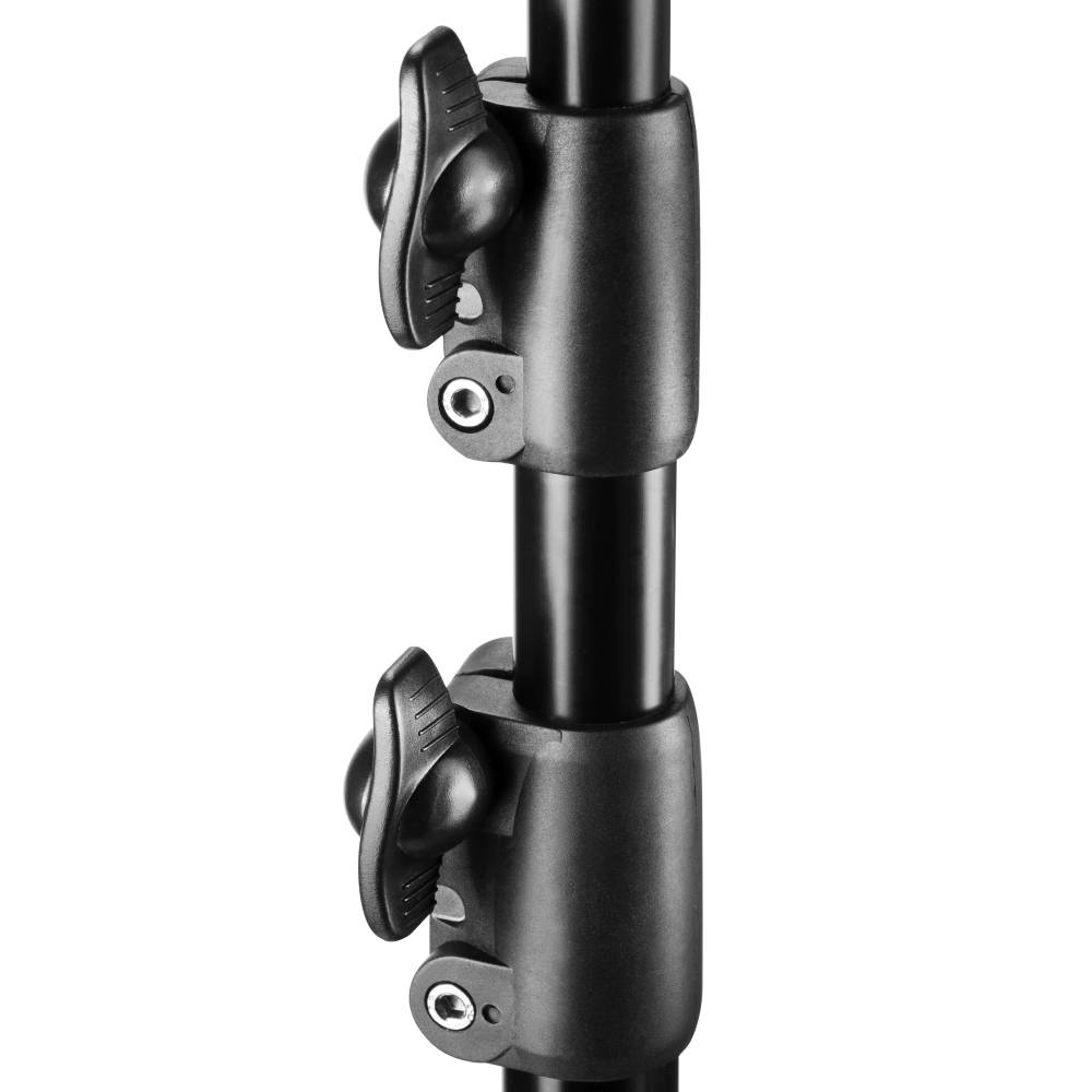 Walimex Pro 14776 Lampenstativ Arbeitshöhe 93 - 260 cm inkl. Tasche