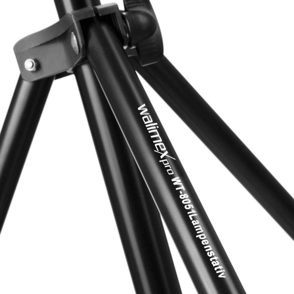 Walimex FT-8051, 3 Bein(e), Schwarz, 2,6 m, 1,66 kg