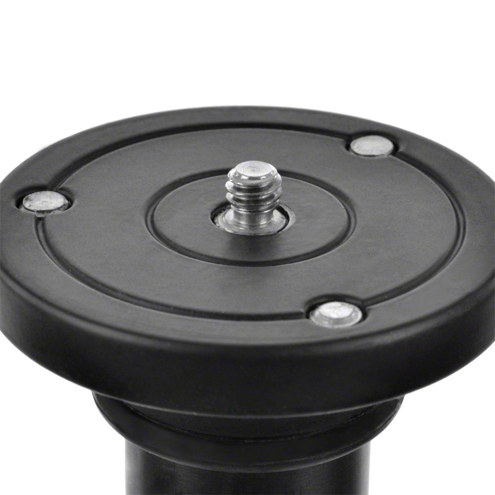 Walimex FT-665T Dreibeinstativ 1/4 Zoll Arbeitshöhe=38 - 185 cm Schwarz inkl. Tasche