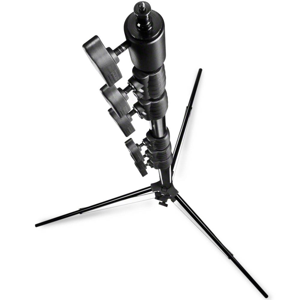 Walimex 17362 Lampenstativ Arbeitshöhe 150 - 600 cm inkl. Tasche