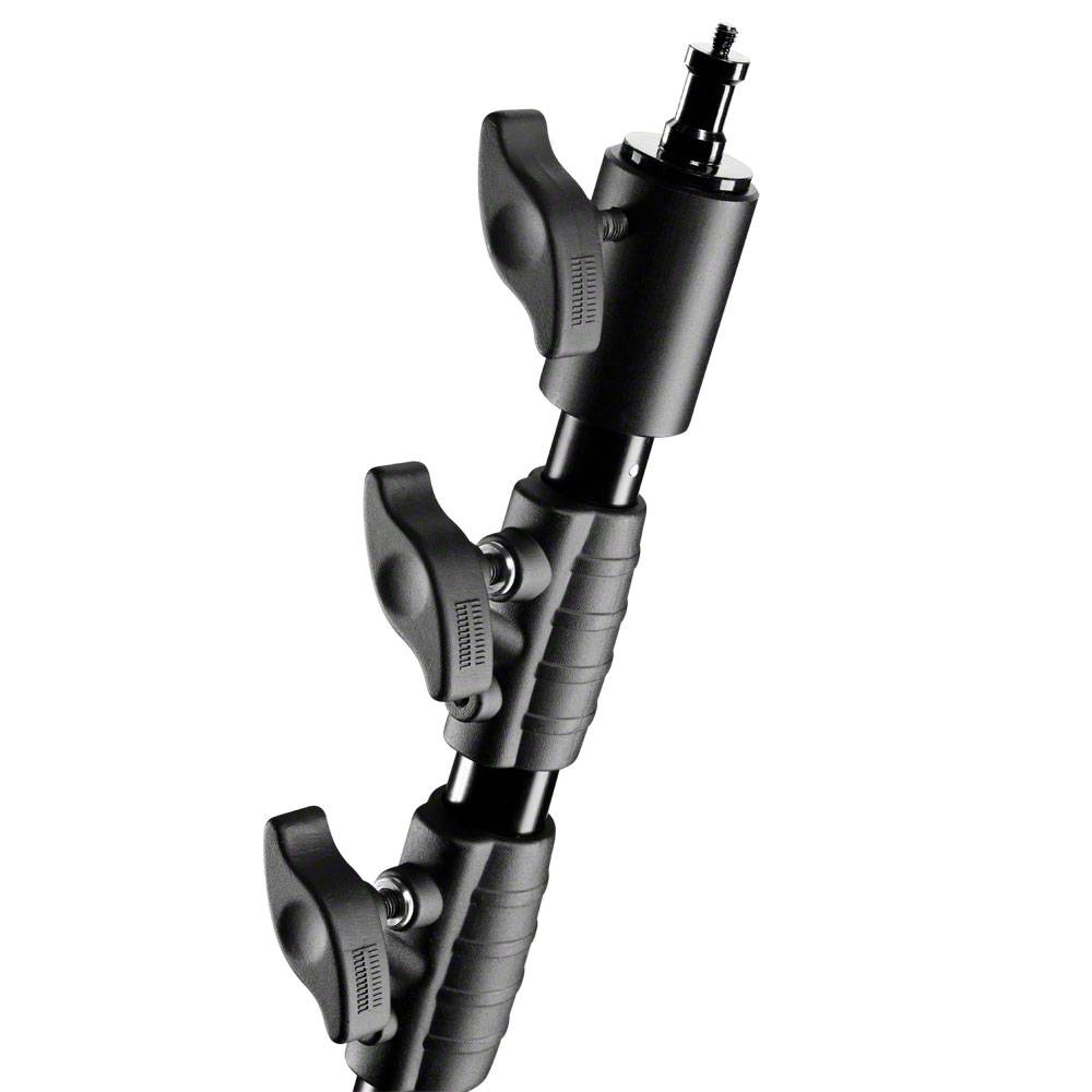 Walimex 17362 Lampenstativ Arbeitshöhe 150 - 600 cm inkl. Tasche