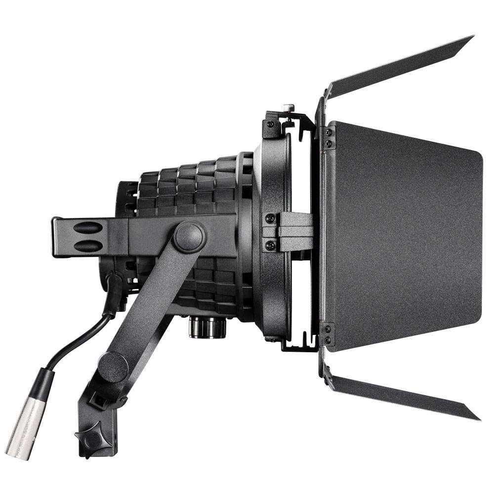 Walimex Pro LED Spotlight XL + Abschirmklappen Fotolampe