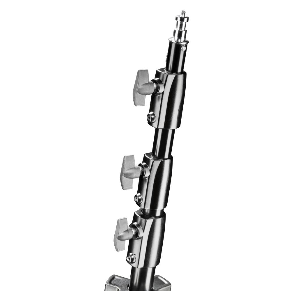 Walimex Pro 17380 Lampenstativ Arbeitshöhe 120 - 355cm