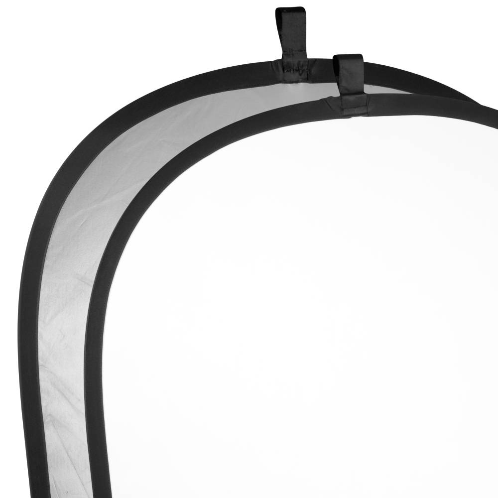 Walimex faltbar silber/weiß 17695 Reflektor (B x H) 91 cm x 122 cm 1 St.