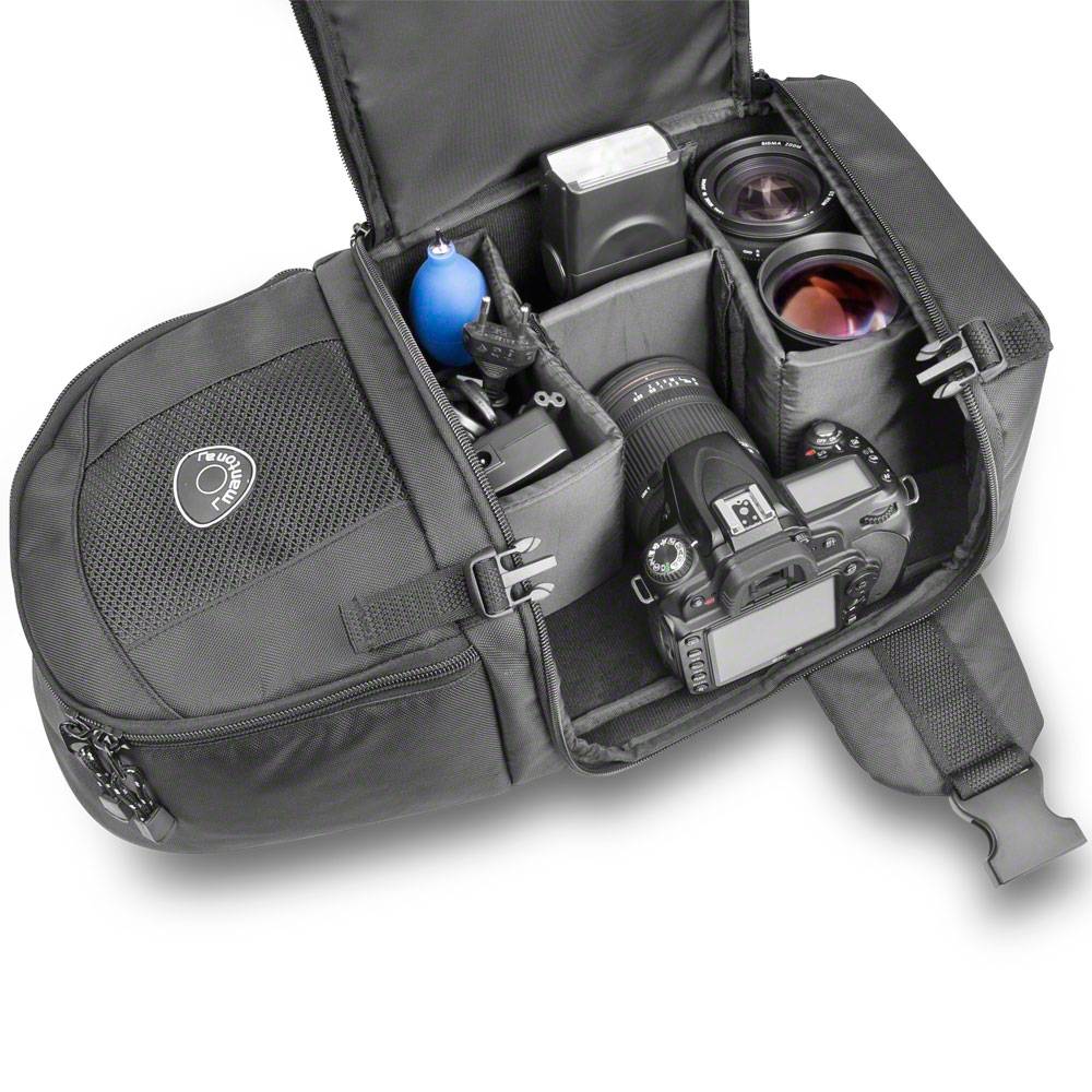 Mantona Loop Rucksack Innenmaß (B x H x T)=230 x 470 x 150 mm Regenschutz