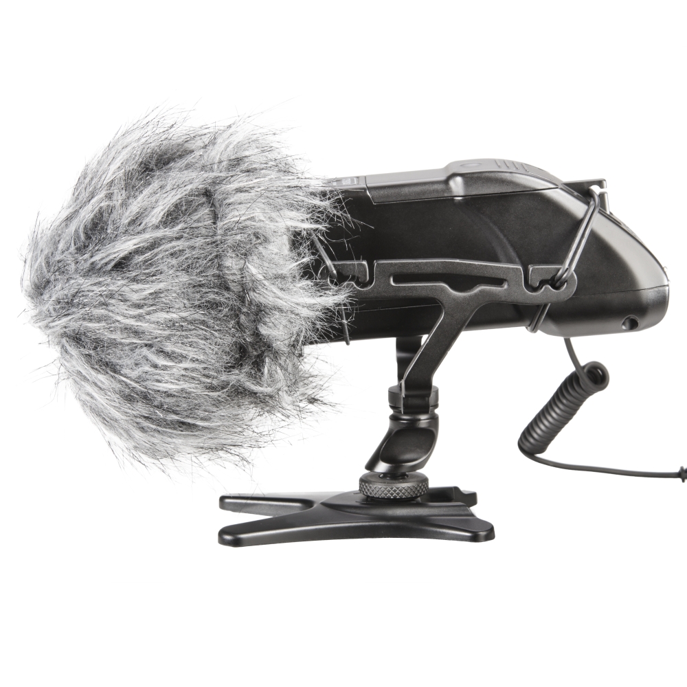Walimex Pro Director 1 DSLR Kamera-Mikrofon inkl. Windschutz, Blitzschuh-Montage