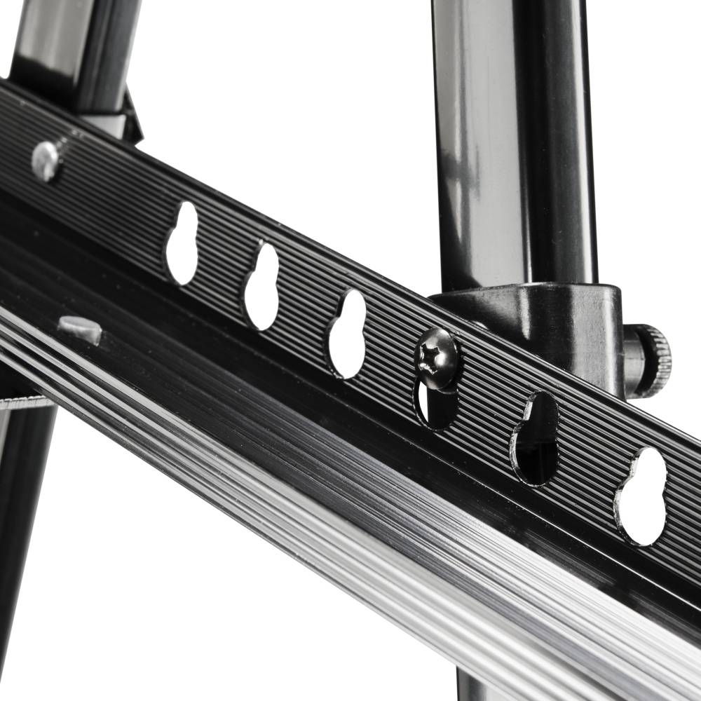 Walimex Atelierstaffelei Atelierstaffelei Arbeitshöhe=50 - 155 cm Schwarz inkl. Tasche