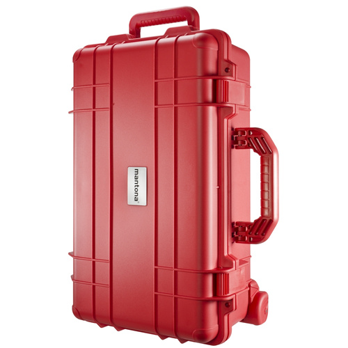 Mantona Outdoor Schutz-Trolley, rot Trolley Innenmaß (B x H x T)=300 x 510 x 160mm Wasserdicht