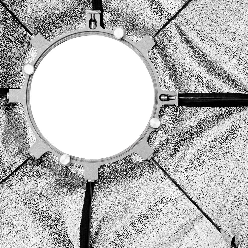 Walimex Pro Octagon PLUS Orange Line 18813 Softbox (Ø x L) 60cm x 31.5cm 1St.