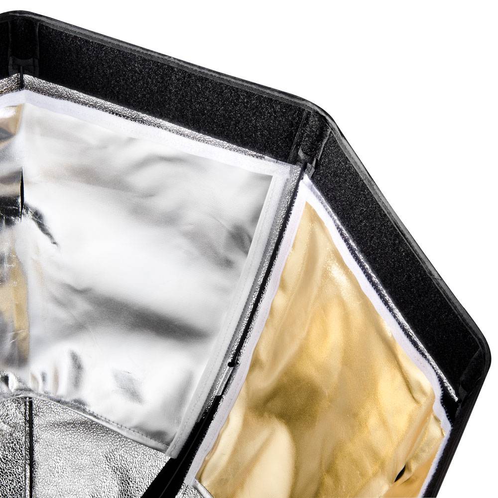 Walimex Pro Octagon PLUS Orange Line 18813 Softbox (Ø x L) 60cm x 31.5cm 1St.