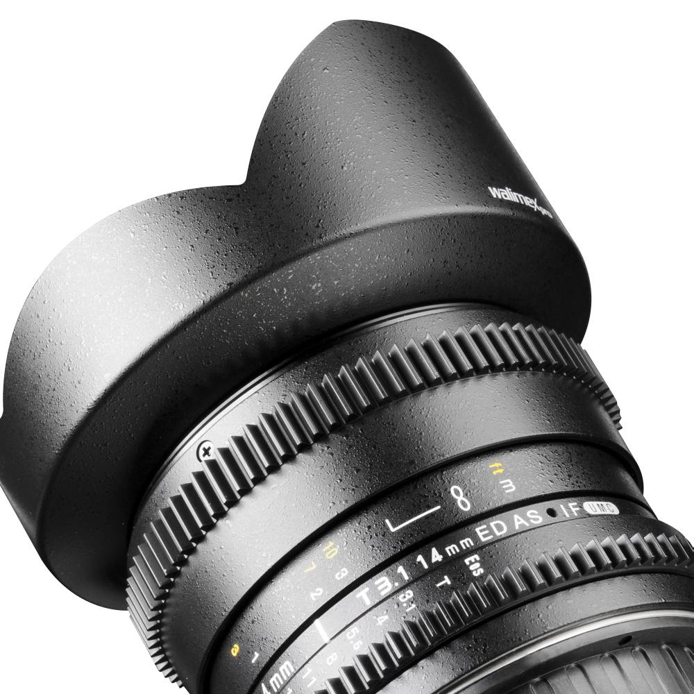 Walimex Pro 14/3,1 VDSLR 18818 Weitwinkel-Objektiv f/1 - 3.1 14 mm