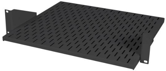 EFB Elektronik 691667TS 19 Zoll 2 HE Festeinbau Geeignet für Schranktiefe: ab 500 mm Schwarz (RAL 9005)