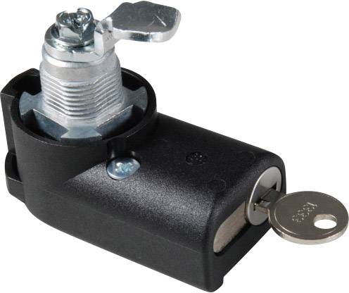 EFB-Elektronik Compact Turning Handle - Rack-Griff - Schwarz