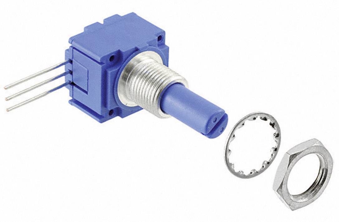 Bourns 91A1A-B28-A15L 91A1A-B28-A15L Dreh-Potentiometer Mono 2W 10kΩ 1St.