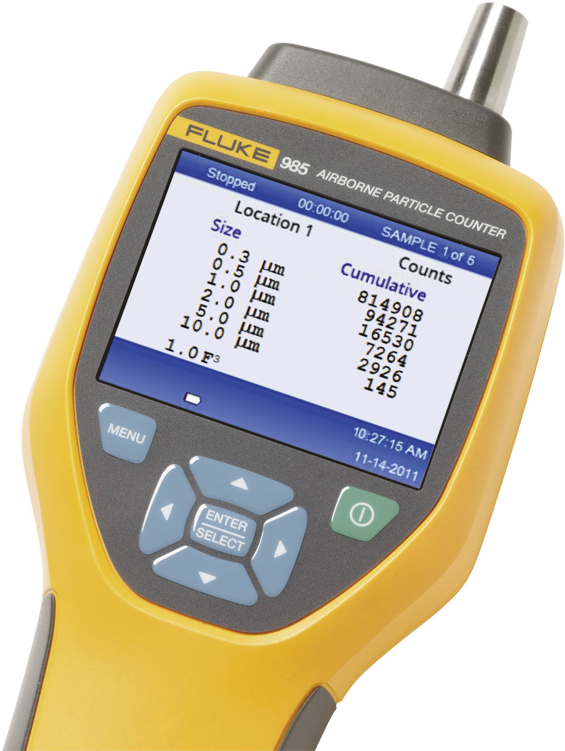 Produktbild von Partikelzähler 0,3–10 μm – Handlich, 2,83 L/min, PM2,5/PM10, Mit Display, USB & Speicher Für Umweltmessung