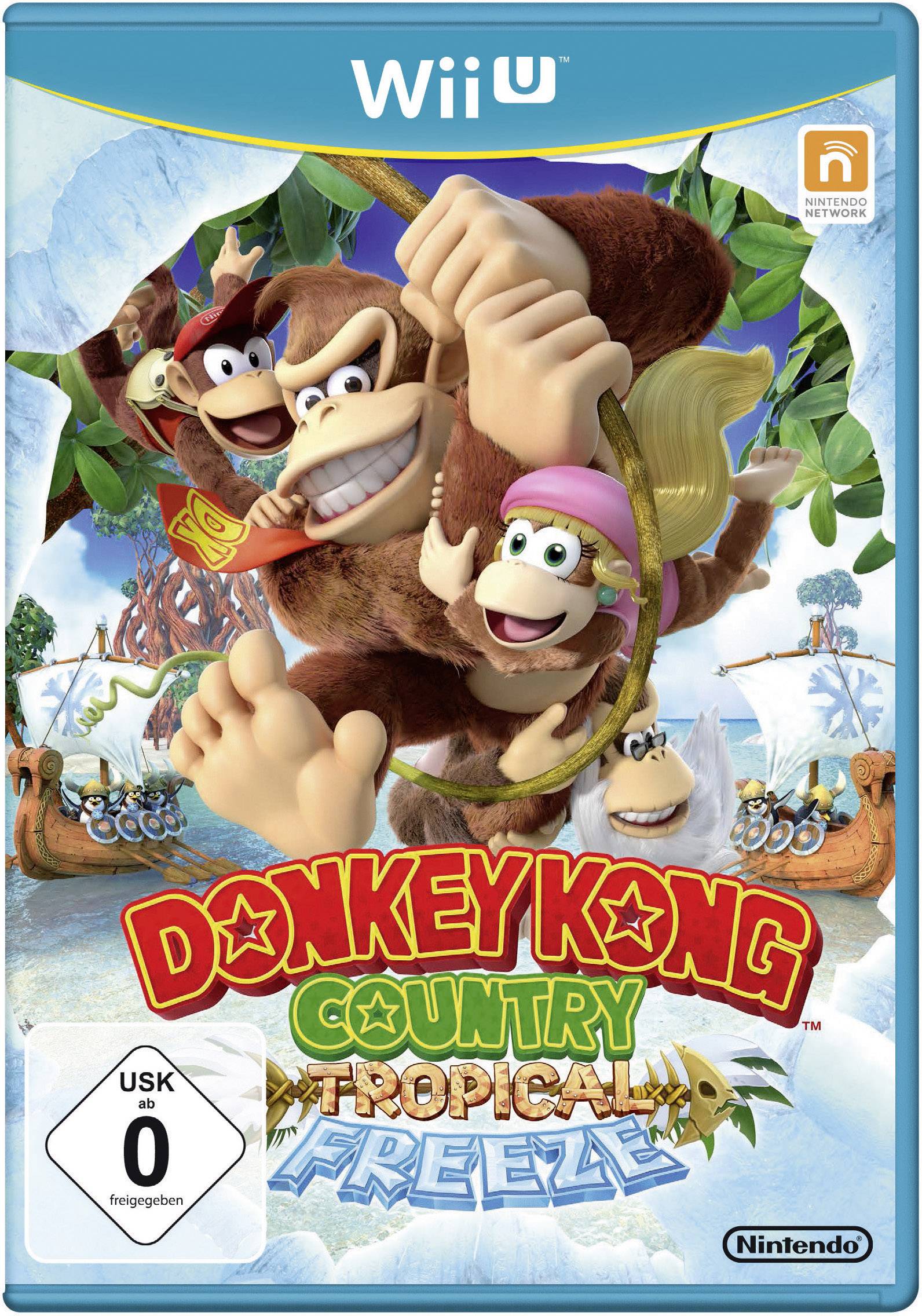 Donkey Kong Country Tropical Freeze Nintendo Wii U USK: 0