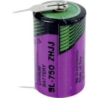 Tadiran Batteries SL 750 PR Spezial-Batterie 1/2 AA U-Lötpins Lithium 3.6V 1100 mAh 1St. Tadiran Batteries SL 750 PR Spezial-Batterie 1/2 AA U-Lötpins Lithium 3.6V 1100 mAh 1St.