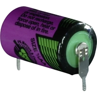 Tadiran Batteries SL 750 PR Spezial-Batterie 1/2 AA U-Lötpins Lithium 3.6V 1100 mAh 1St. Tadiran Batteries SL 750 PR Spezial-Batterie 1/2 AA U-Lötpins Lithium 3.6V 1100 mAh 1St.