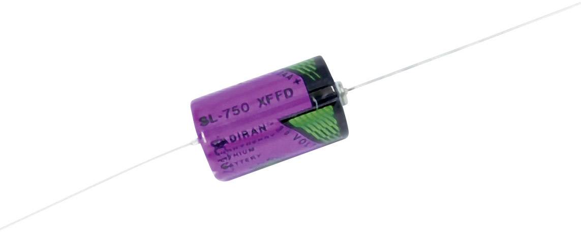 Tadiran Batteries SL 750 P Spezial-Batterie 1/2 AA Axial-Lötpin Lithium 3.6V 1100 mAh 1St.