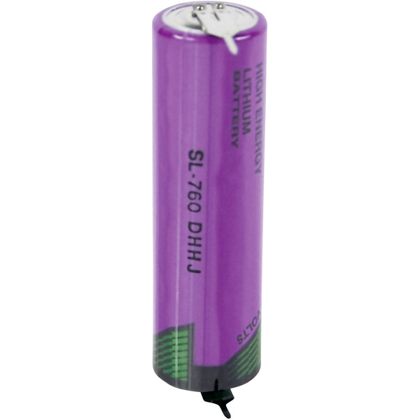 Tadiran Batteries SL 760 PR Spezial-Batterie Mignon (AA) U-Lötpins Lithium 3.6V 2200 mAh 1St.