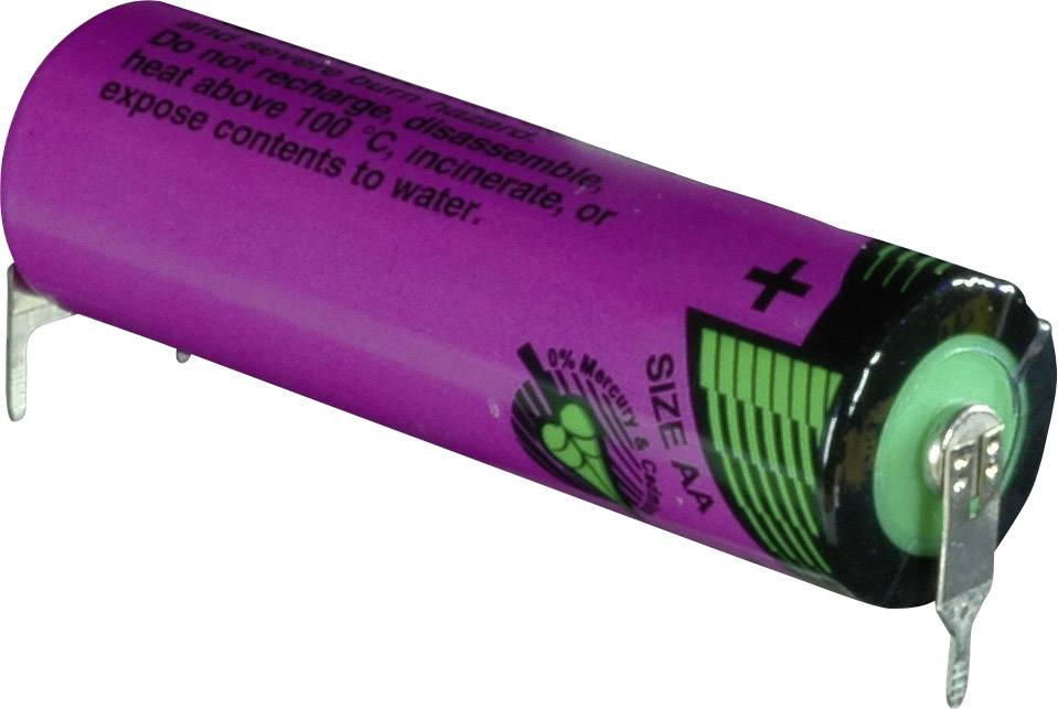 Tadiran Batteries SL 760 PT Spezial-Batterie Mignon (AA) U-Lötpins Lithium 3.6V 2200 mAh 1St.
