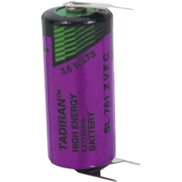 Tadiran Batteries SL 761 PT Spezial-Batterie 2/3 AA U-Lötpins Lithium 3.6V 1500 mAh 1St. Tadiran Batteries SL 761 PT Spezial-Batterie 2/3 AA U-Lötpins Lithium 3.6V 1500 mAh 1St.