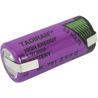 Tadiran Batteries SL 761 T Spezial-Batterie 2/3 AA U-Lötfahne Lithium 3.6V 1500 mAh 1St. Tadiran Batteries SL 761 T Spezial-Batterie 2/3 AA U-Lötfahne Lithium 3.6V 1500 mAh 1St.