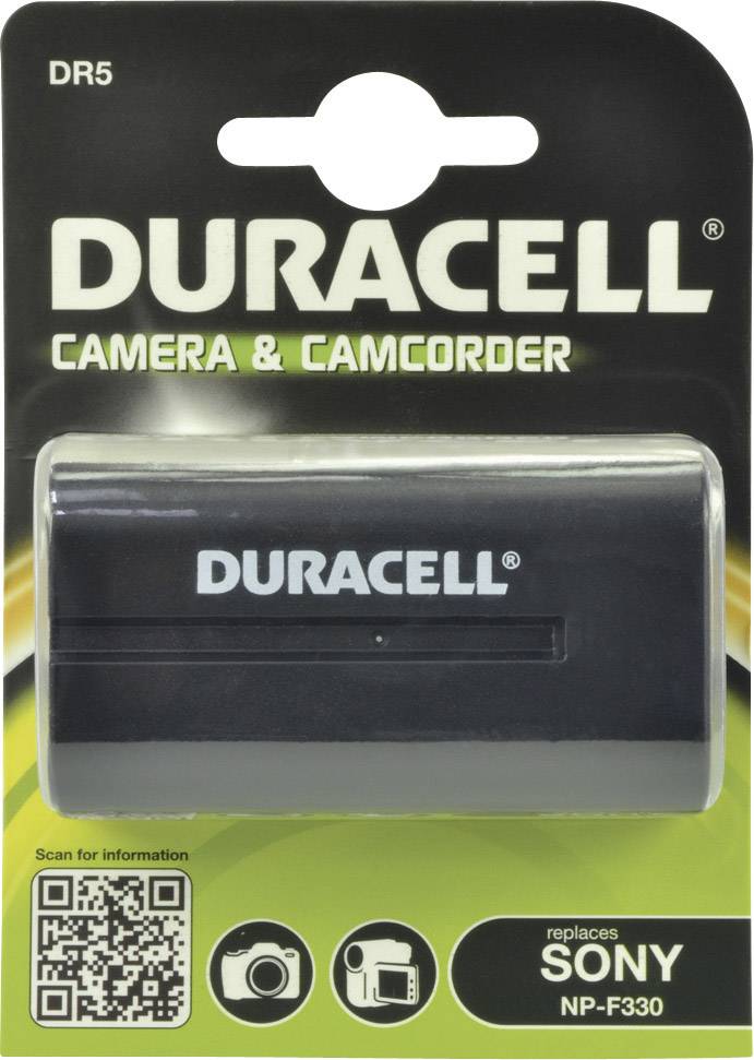 Duracell NP-F330 Kamera-Akku ersetzt Original-Akku (Kamera) NP-530 7.2 V 2200 mAh
