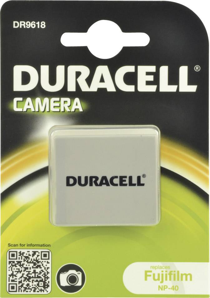 Duracell NP-40 Kamera-Akku ersetzt Original-Akku (Kamera) NP-40 3.7 V 650 mAh