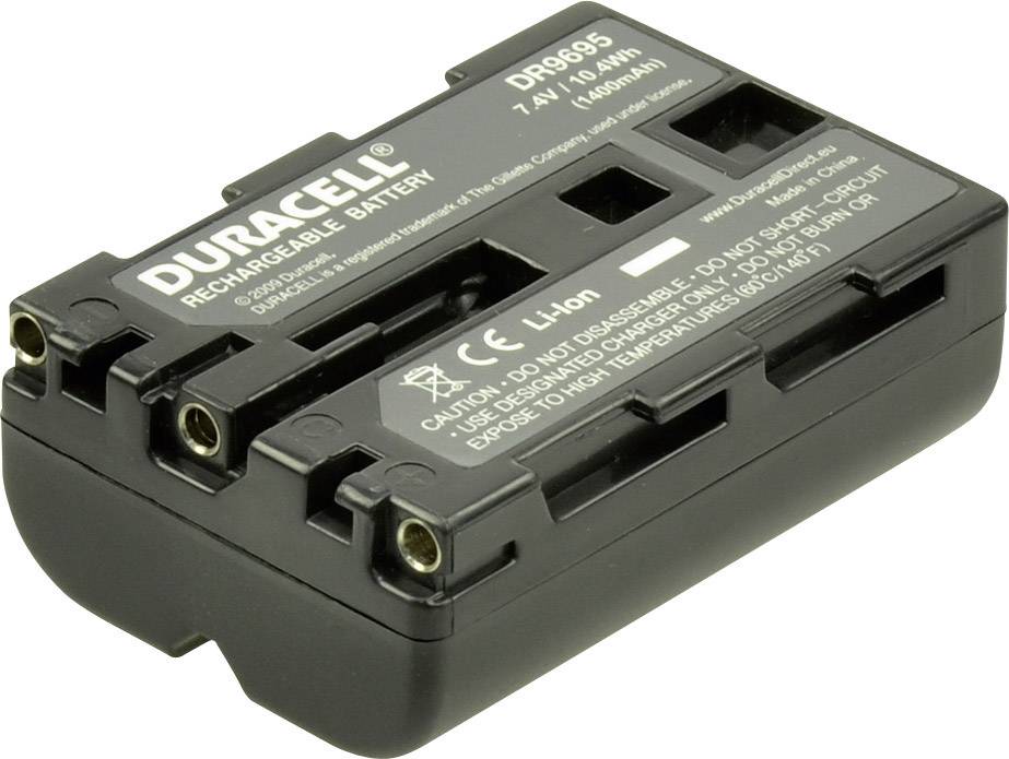 Duracell NP-FM500H Kamera-Akku ersetzt Original-Akku (Kamera) NP-FM500H 7.4 V 1400 mAh