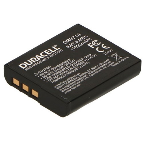 Duracell NP-BG1 Batterie pour appareil photo Remplace l'accu d'origine NP-BG1 3.7 V 1020 mAh