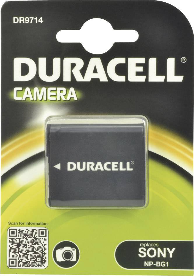 Duracell NP-BG1 Kamera-Akku ersetzt Original-Akku (Kamera) NP-BG1 3.7 V 1020 mAh