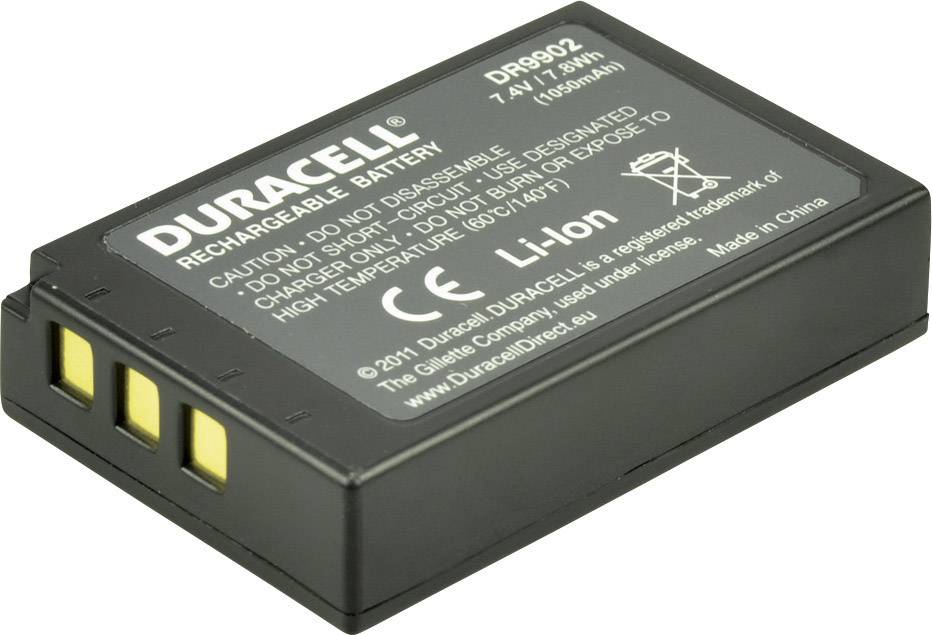 Duracell BLS-1 Kamera-Akku ersetzt Original-Akku (Kamera) BLS-1 7.4 V 1050 mAh