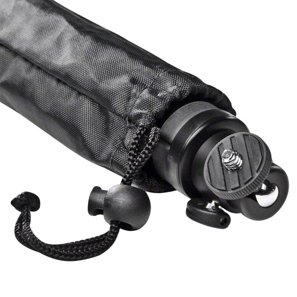 Walimex Easy Tisch- & Kamerastativ Tischstativ 1/4 Zoll Arbeitshöhe=35 - 38 cm Schwarz inkl. Tasche