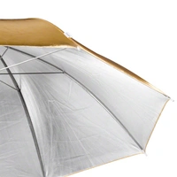Walimex Pro 2in1 gold/silber Reflexschirm (Ø) 84cm 1St. Walimex Pro 2in1 gold/silber Reflexschirm (Ø) 84cm 1St.