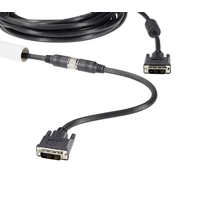 Renkforce DVI Anschlusskabel DVI-D 18+1pol. Stecker, DVI-D 18+1pol. Stecker 15.00 m Schwarz RF-3211062 für Leerrohr-Montage, mit Ferritkern Renkforce DVI Anschlusskabel DVI-D 18+1pol. Stecker, DVI-D 18+1pol. Stecker 15.00 m Schwarz RF-3211062 für Leerrohr-Montage, mit Ferritkern
