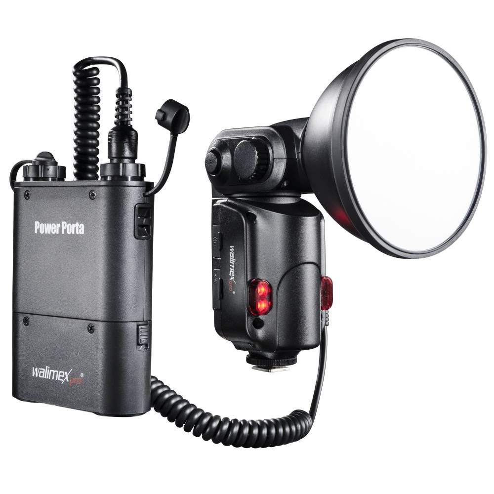 Walimex Pro Aufsteckblitz Light Shooter 180 Leitzahl bei ISO 100/50 mm=60