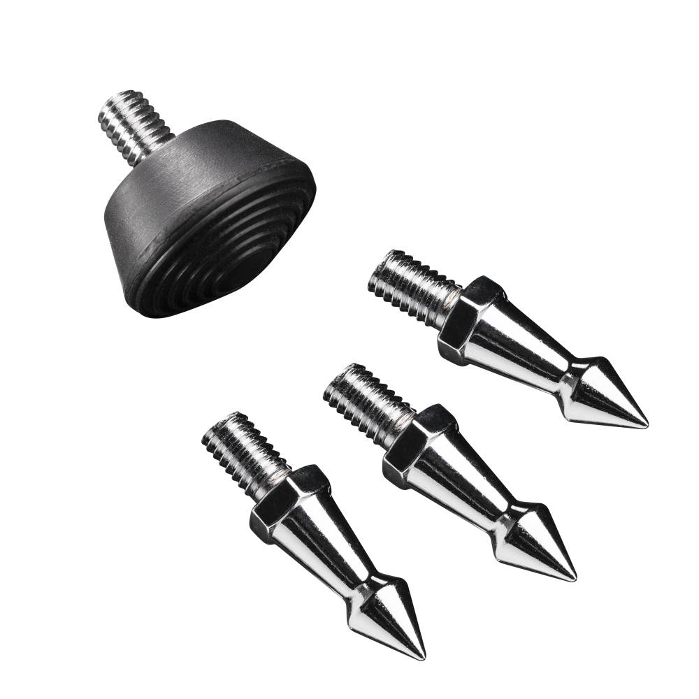 Mantona Dolomit Mono Einbeinstativ 3/8 Zoll Arbeitshöhe=67 - 197cm Schwarz inkl. Tasche