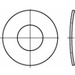 TOOLCRAFT 105912 Federscheiben Innen-Durchmesser: 2.8mm DIN 137 Federstahl verzinkt 100St.