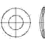 TOOLCRAFT 105928 Federscheiben Innen-Durchmesser: 10.5mm DIN 137 Federstahl verzinkt 100St.