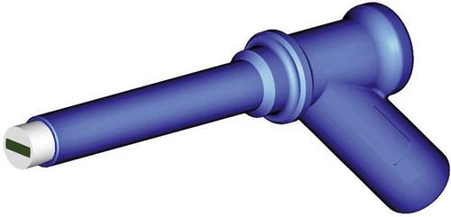 Stäubli XMA-7L Sicherheits-Prüfspitze Steckanschluss 4mm CAT IV 1000V Blau