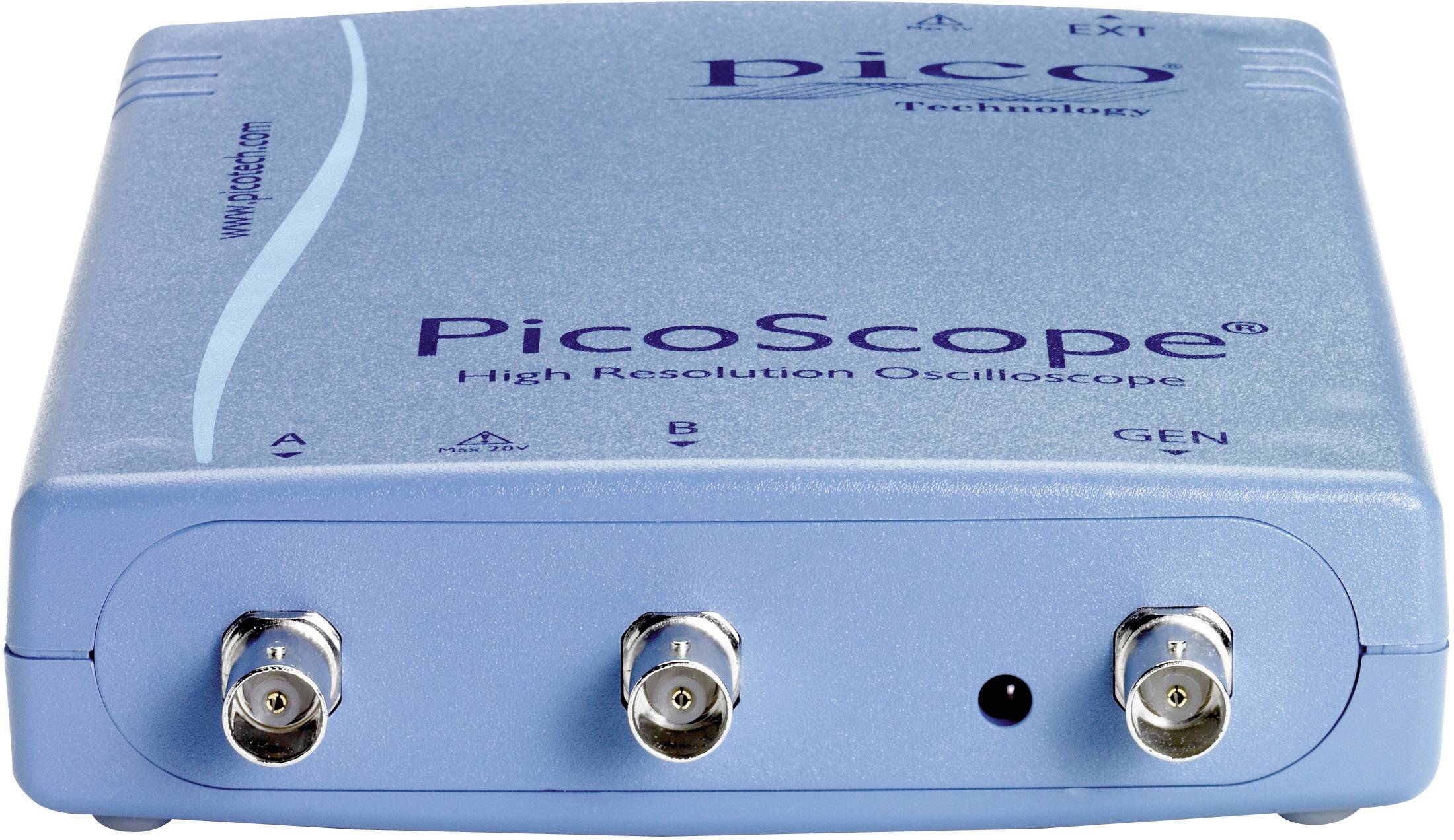 pico PP799 USB-Oszilloskop 5 MHz 2-Kanal 10 MSa/s 16 Mpts 16 Bit Digital-Speicher (DSO), Funktionsgenerator, Spectrum-Analyser 1 St.