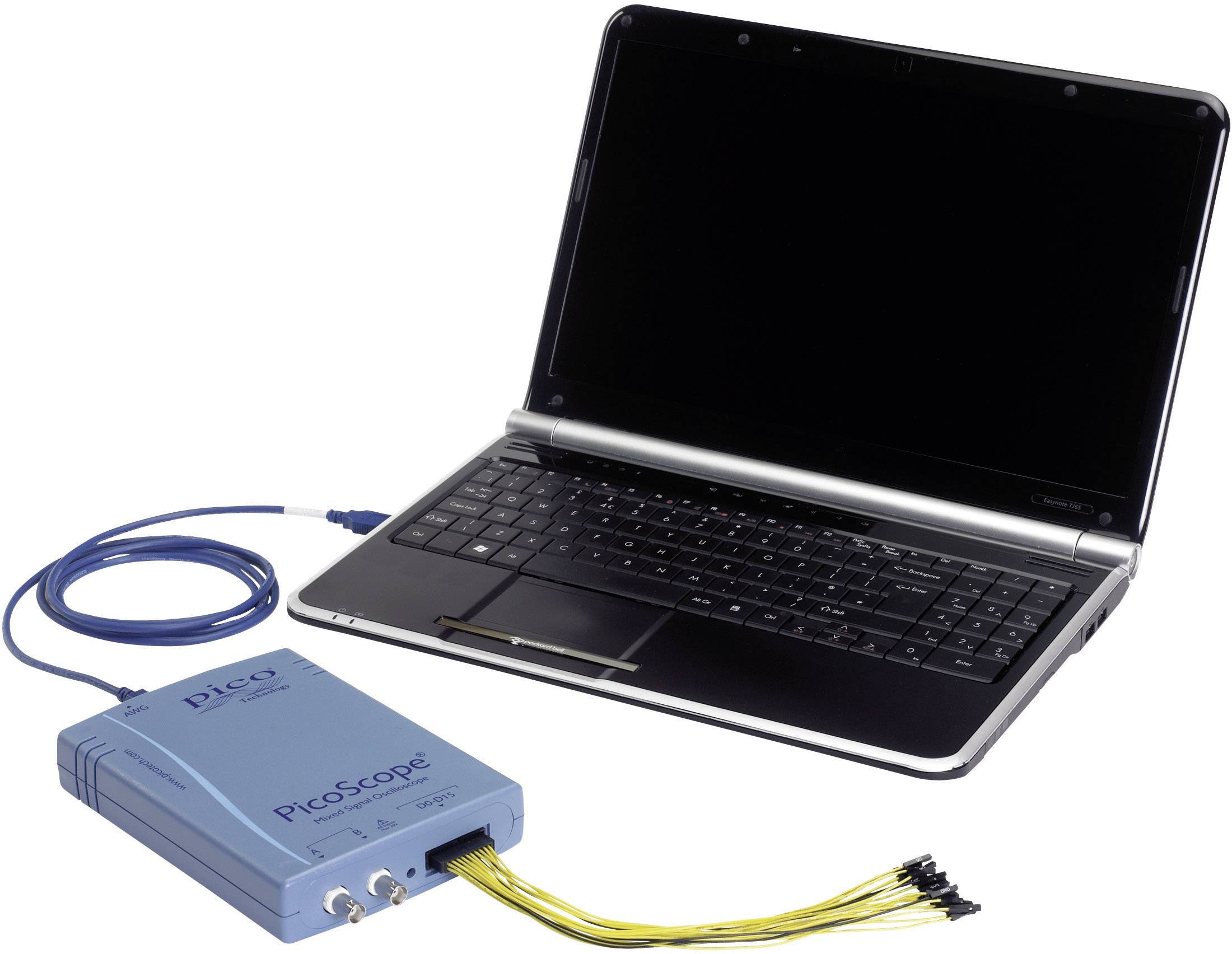 pico cope® 2205 MSO USB-Oszilloskop und Logik-Analyser, -Kanal Oszilloskop-Vorsatz, USB-Scope
