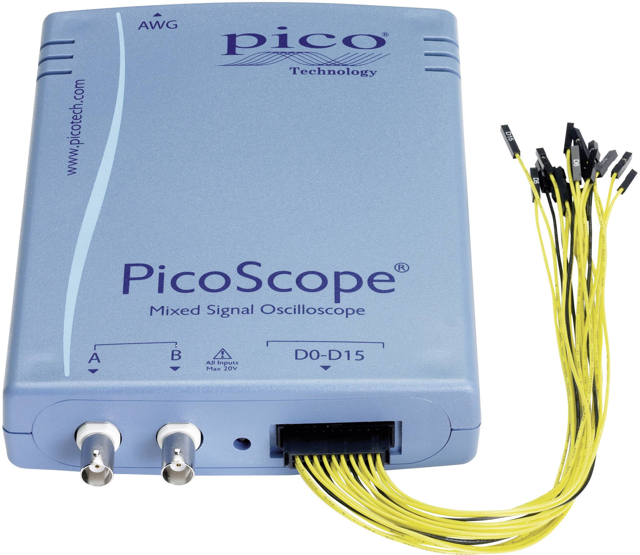 pico cope® 2205 MSO USB-Oszilloskop und Logik-Analyser, -Kanal Oszilloskop-Vorsatz, USB-Scope