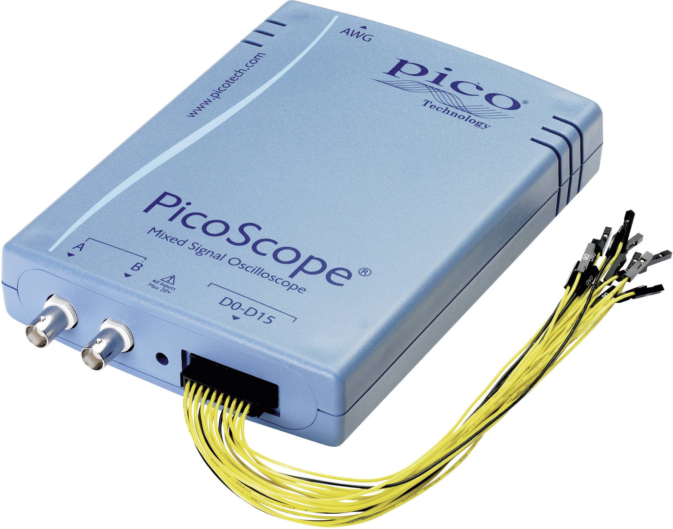 pico cope® 2205 MSO USB-Oszilloskop und Logik-Analyser, -Kanal Oszilloskop-Vorsatz, USB-Scope